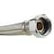 Apollo 3/4 in. Push-to-Connect x 3/4 in. FPT x 18 in. Braided Stainless Steel Water Heater Connector w/ BV FSBBS34F18BV - alternate 2